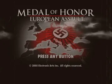 Medal of Honor - European Assault screen shot title